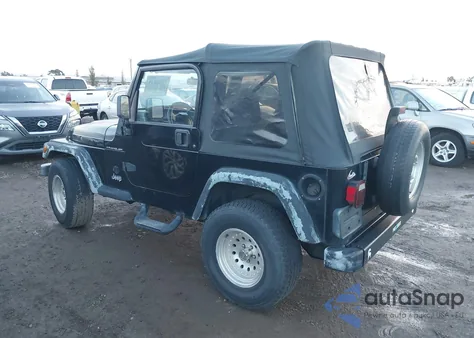 1997 Jeep Wrangler Se z USA, uszkodzony, nr VIN 1J4FY29P7VP542946